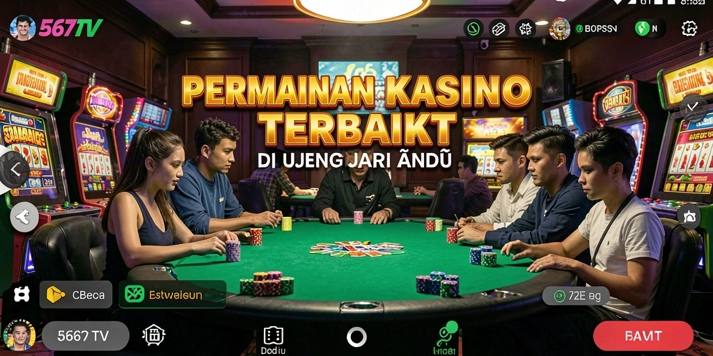 Screenshot gameplay Kasino yang menarik di 567TV.