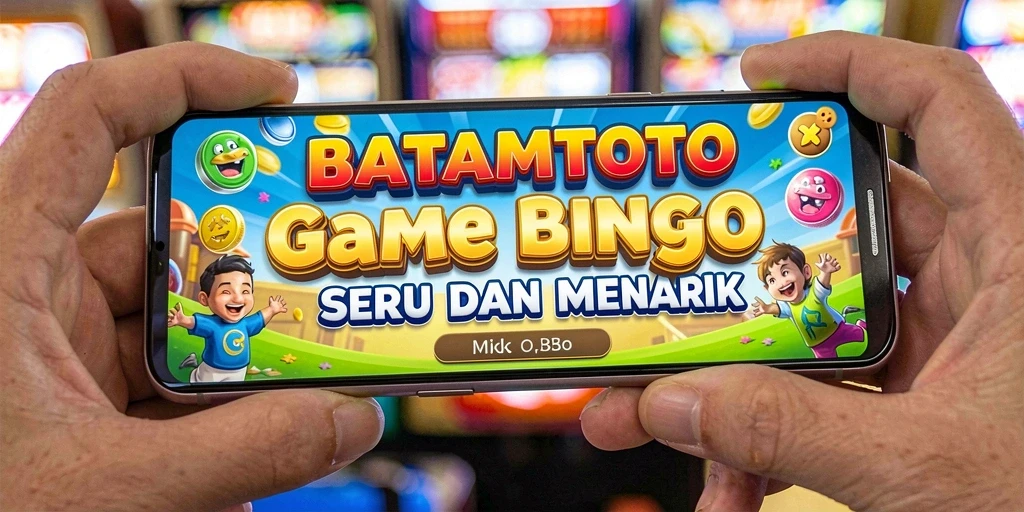 Tampilan gameplay seru di BATAMTOTO dengan papan bingo.