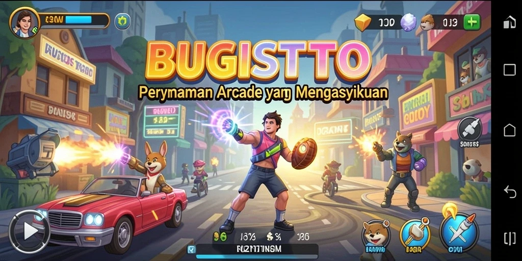 Tampilan gameplay BUGISTOTO yang seru dan menantang.