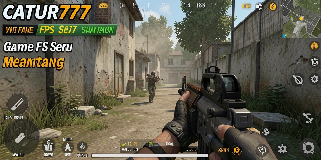 Screenshot menunjukkan aksi seru dari gameplay CATUR777 yang mendebarkan.
