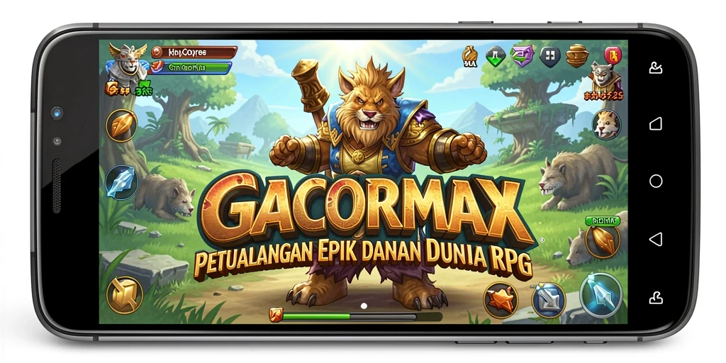 Tampilan gameplay <strong>GACORMAX</strong> yang epik dan menantang di dunia RPG.