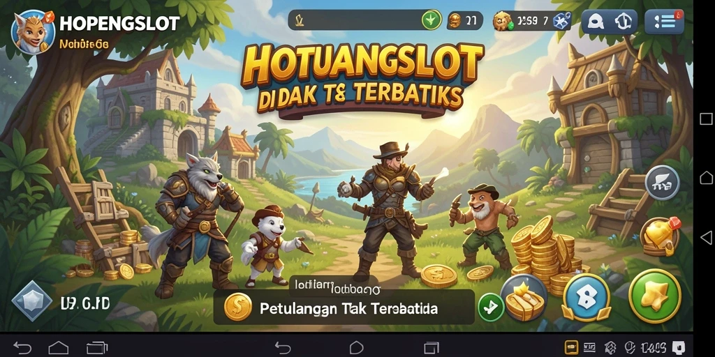 Tangkapan layar HOPENGSLOT menunjukkan gameplay menakjubkan dalam dunia terbuka.