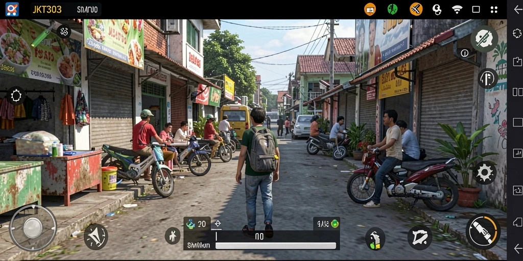 Tampilan gameplay JKT303 yang menarik dan interaktif.