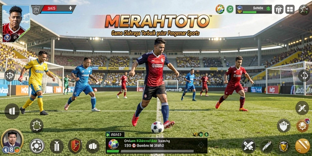 Gameplay mendebarkan di dalam aplikasi MERAHTOTO.