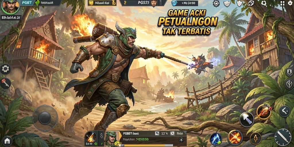 Tampilan gameplay PGBET yang menegangkan dan menyenangkan.