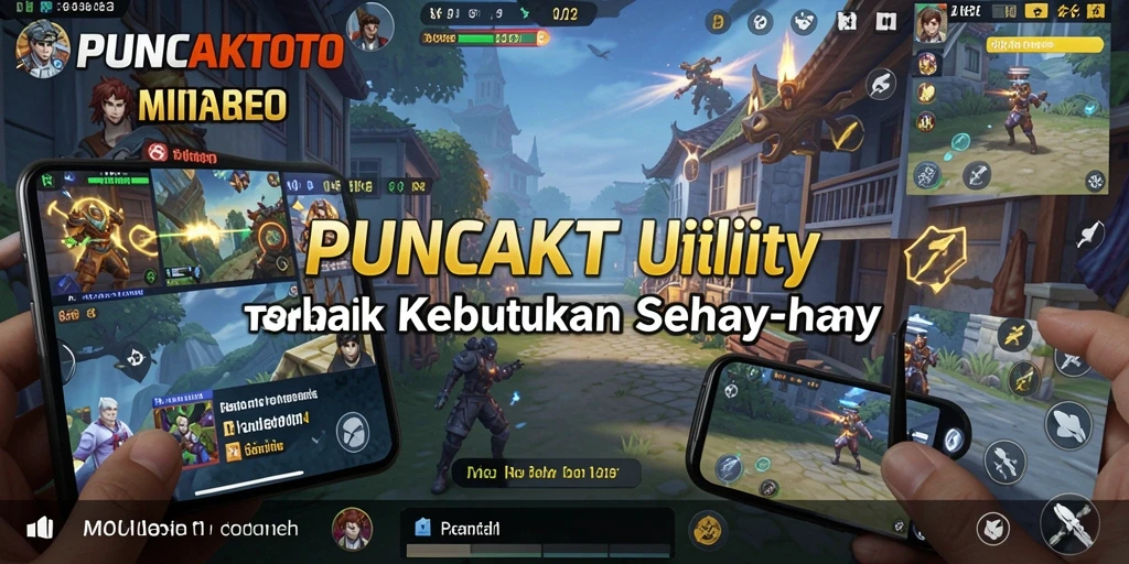 Tampilan utama PUNCAKTOTO yang sederhana dan functional.