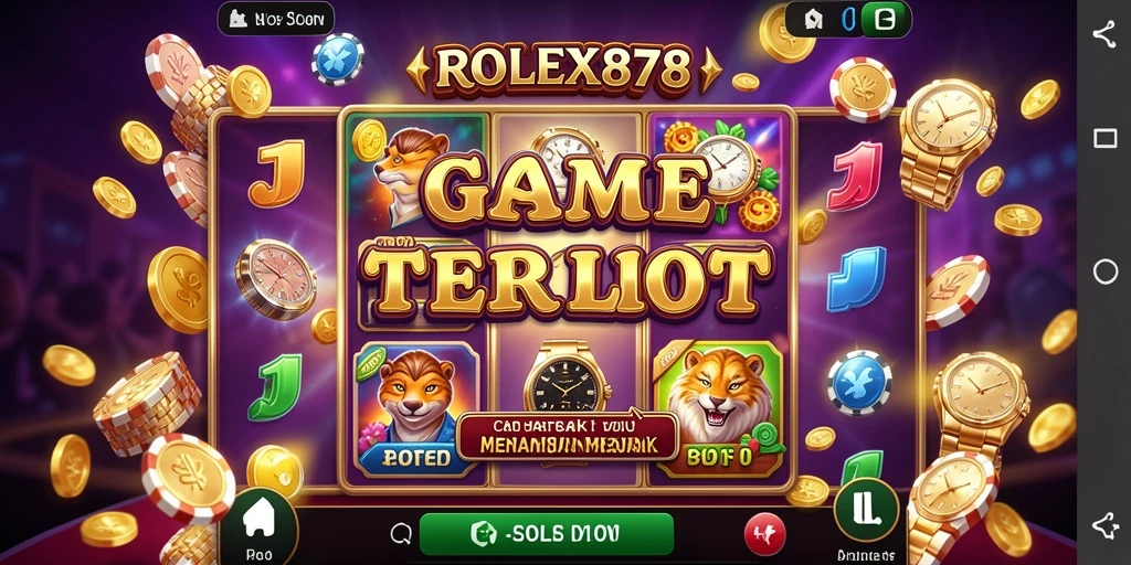 Tampilan gameplay Slot yang menarik di ROLEX878.