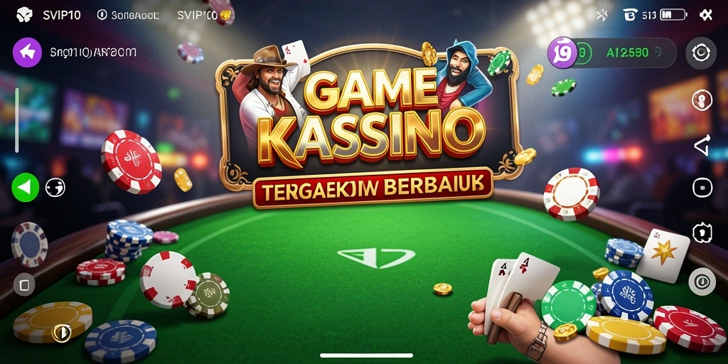 Tampilan screenshot <strong>SVIP10</strong> menunjukkan gameplay Kasino yang seru dan interaktif.